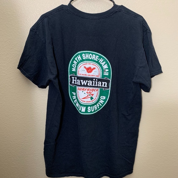 ❌SOLD❌North Shore Hawaiian Surf Rider Shirt Black - Picture 5 of 5